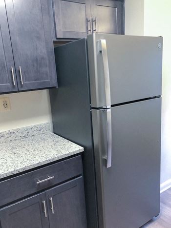 New slate appliances and updated kitchens